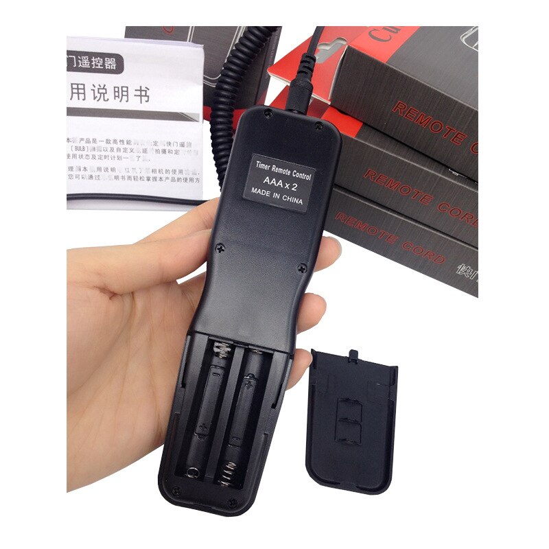 RS-VPR1 LCD Timer Fernbedienung Auslöser Präzise Timing Shutter Fernauslöser für Sony A6000/A7000/A5000/a6/A7