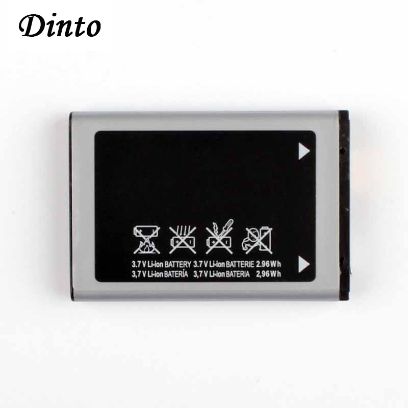 Dinto 1pc 800mAh AB463446BU Mobiele Telefoon Batterij voor Samsung SGH-E210 E500 E900 F250 X150 X300 C3300K X208 B189 b309 F299