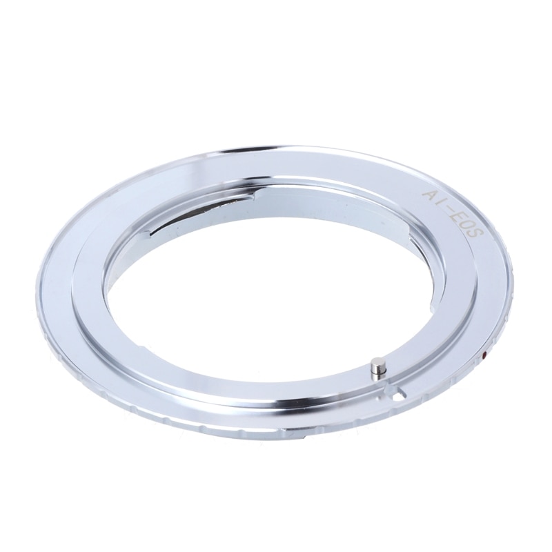 Adaptador de AI-EOS para lente Nikon AI AI-S F a cámara Canon EOS EF AF anillo de confirmación L41F