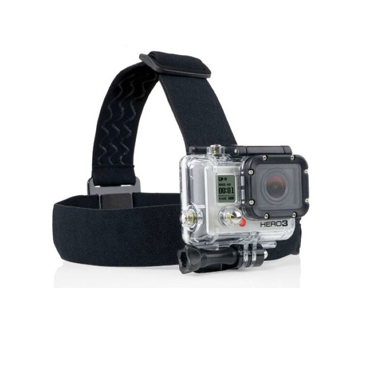 Cinta para la cabeza para cámara deportiva, soporte para mochila, rotación de 360 grados para Xiaomi Yi, Gopro Hero7 6 5 4, accesorios para Cámara de Acción: Camera Headband