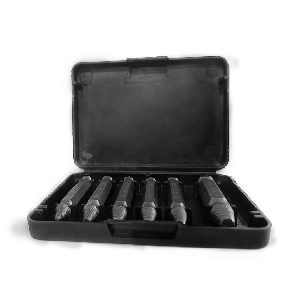 4/5/6Pcs Damaged Screw Extractor Drill Bit Set Stripped Broken Speed Out Bolt Extractor Bolt Stud Easily Take Out Remover