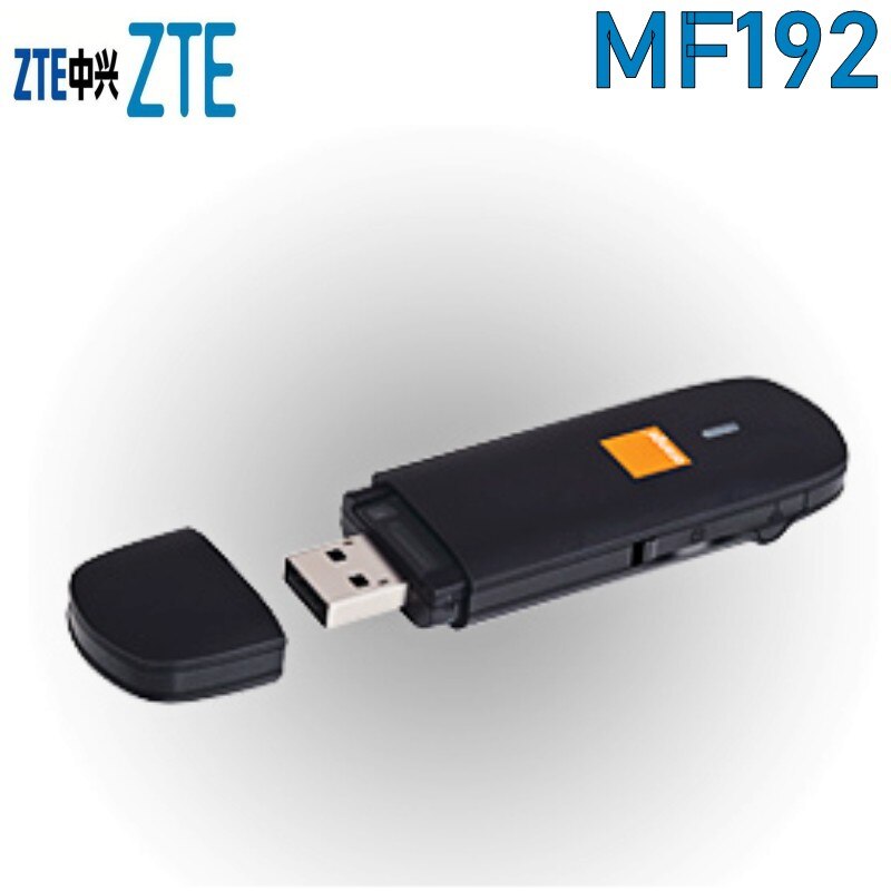 ZTE MF192 módem USB HSUPA 7,2 Mbps-Negro