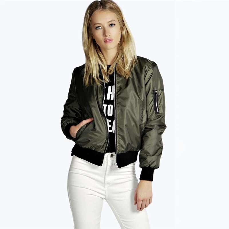 Dames windjack herfstjassen lange mouwen basic jassen bomber dunne damesjas damesjassen bovenkleding