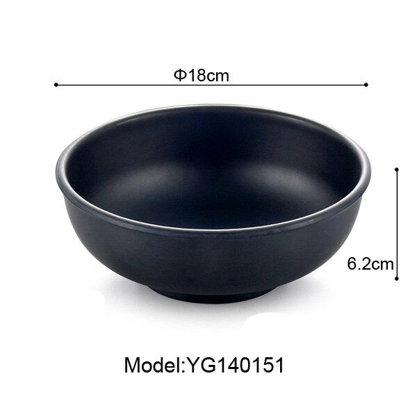 Melamine Servies Vorst Kom 12 Inch Grote Slakom Met Westerse Restaurant A5 Melamine Kommen Melamine Servies: YG140151