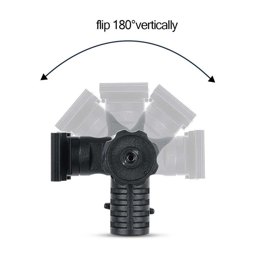 Metal Flash Bracket, Universal Shoe Speedlite Reflector Umbrella Holder With 1/4&quot; Screw Mount Swivel Adapter Light Stand