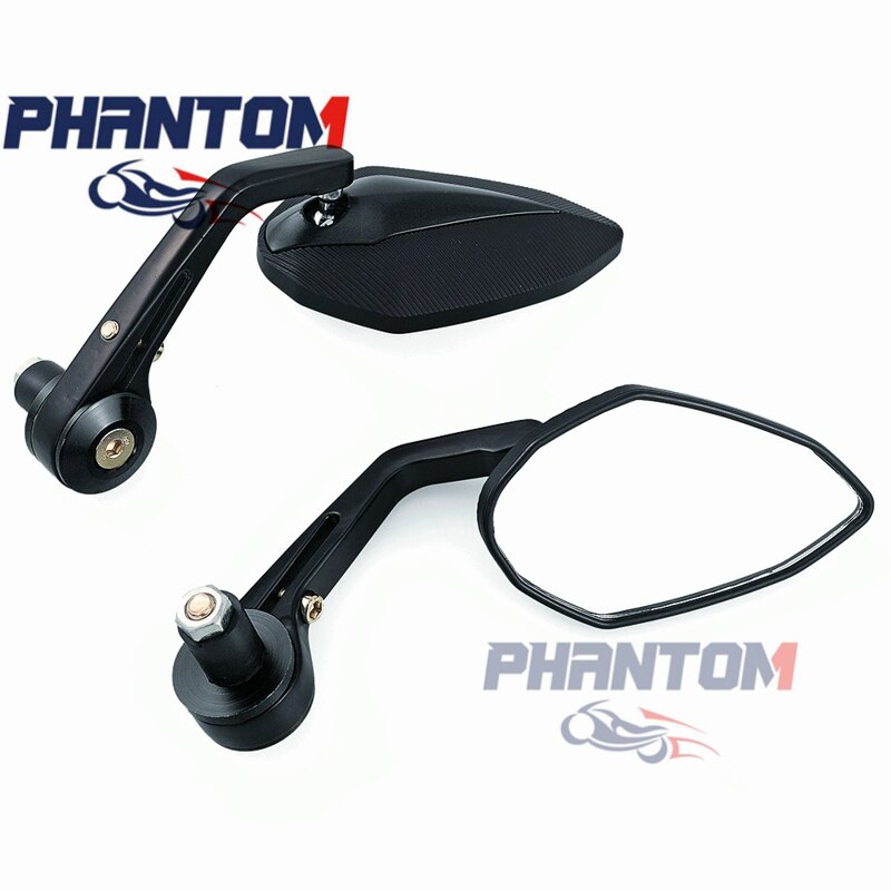 7/8 " stuuruiteinden spiegels ovale custom klassieke zijspiegels chopper bobber cafe racer atv quad achteruitkijkspiegels