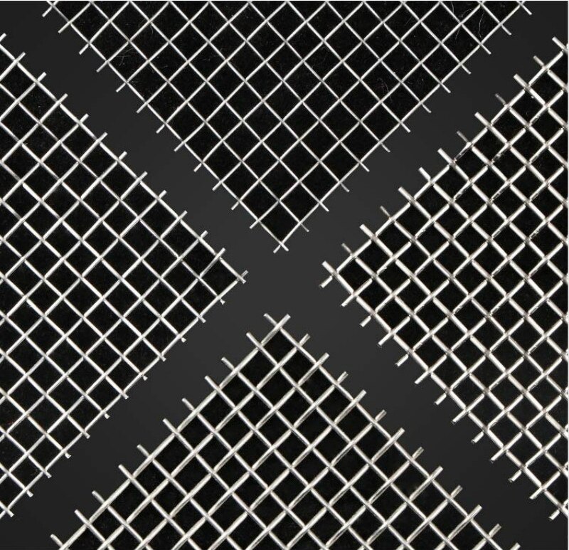 3PCS/50 mesh stainless steel wire mesh Woven Wire Sheet Screening Filter Home Kitchen Strainers 10x10cm