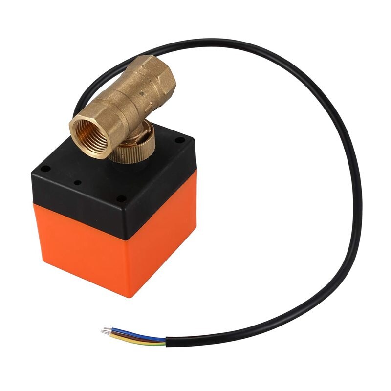 Dn20 ac220v elektrisk aktuator kuleventil, kald og vann/vanndamp/varmegass 2- veis motorisert kuleventil: Default Title