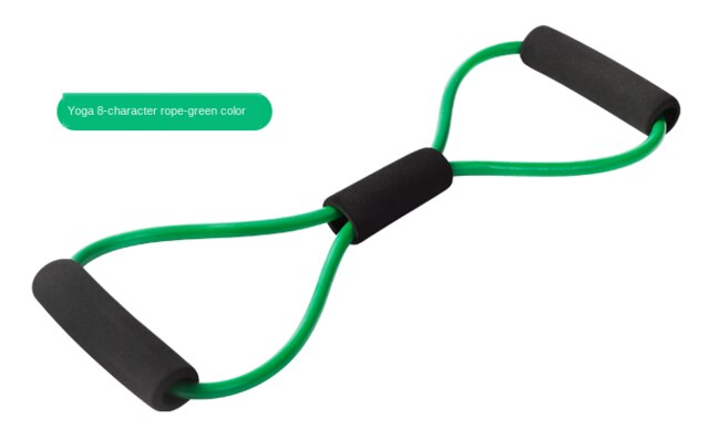 Resistance Bands Yoga Fitness Resistance 8 Word Chest Expander Rope Workout Muscle Fitness Rubber Elastic Bands home Exercise: 5