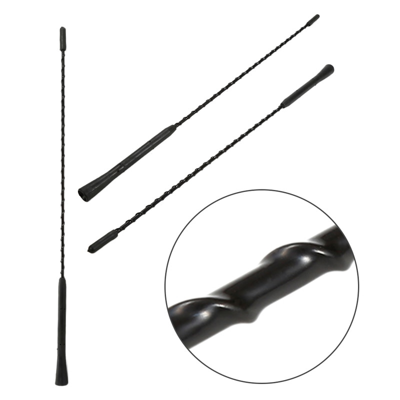 1pc yleisauton autokatto lokasuojalle radio fm am signaali antenni auton antenni antenni jatke 16 tuumaa 2 ruuvilla autotarvikkeita