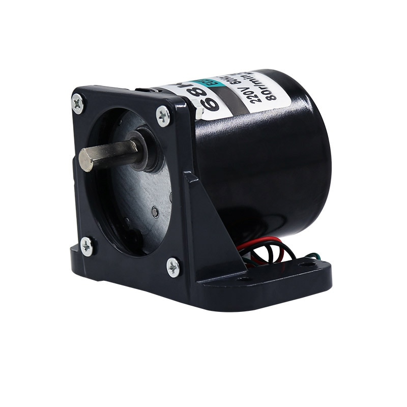 220V Ac Synchrone Motor 68Ktyz 68-KTYZ 28W Permanente Magneet Synchrone Reductiemotor Met Beugel