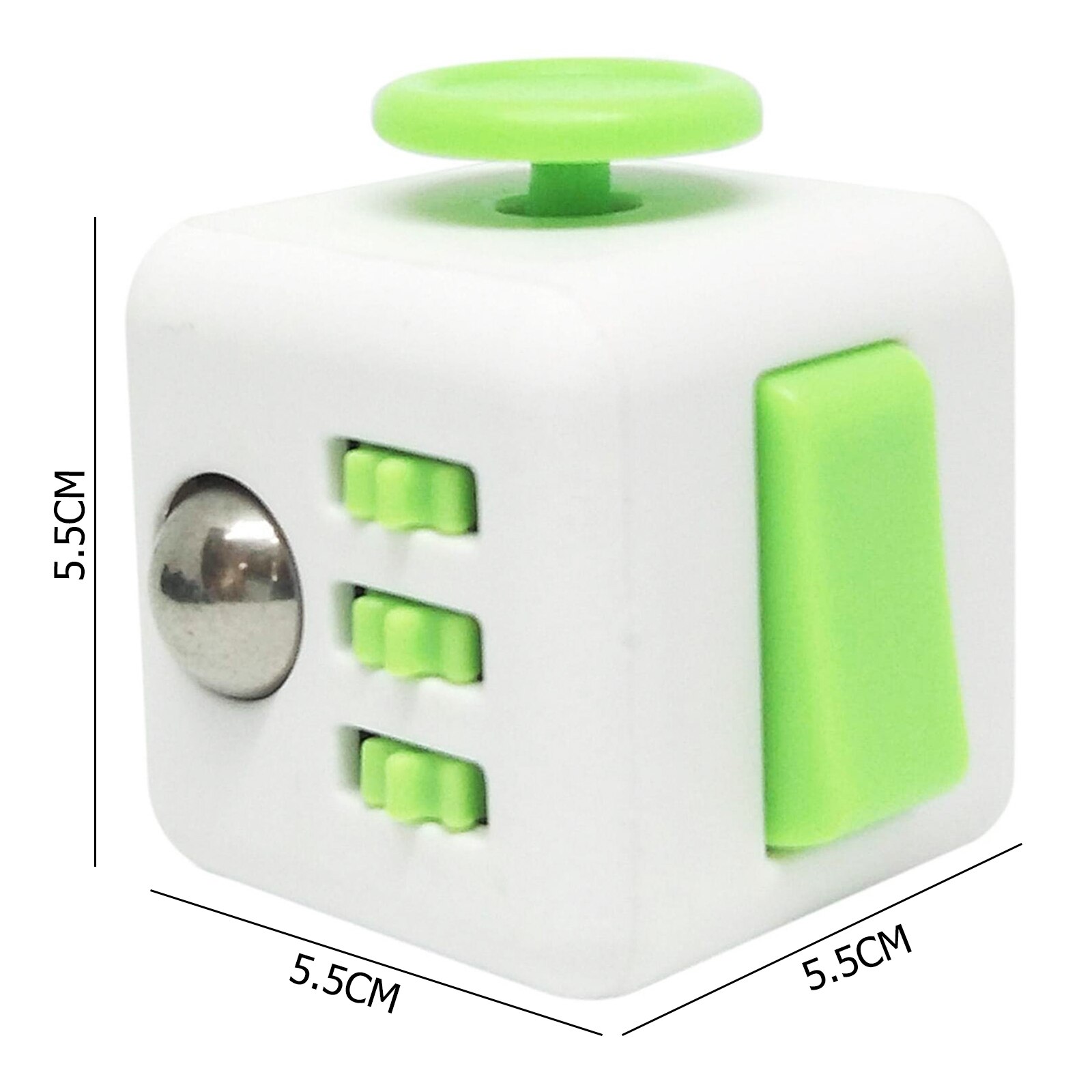 Decompression Toy Anti-Anxiety Children Desk Decompression Cube Button Sound Rolling Joystick Button Decompression Toy: J