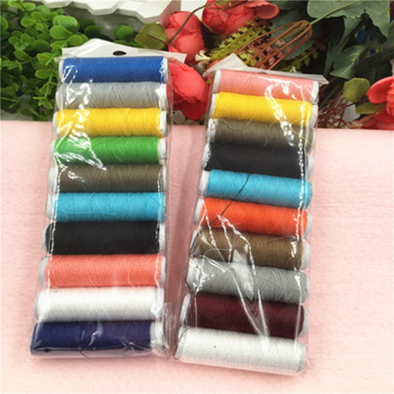 Hogar, 10 hilos de coser de colores, hilos de poliéster de costura gruesa para el hogar