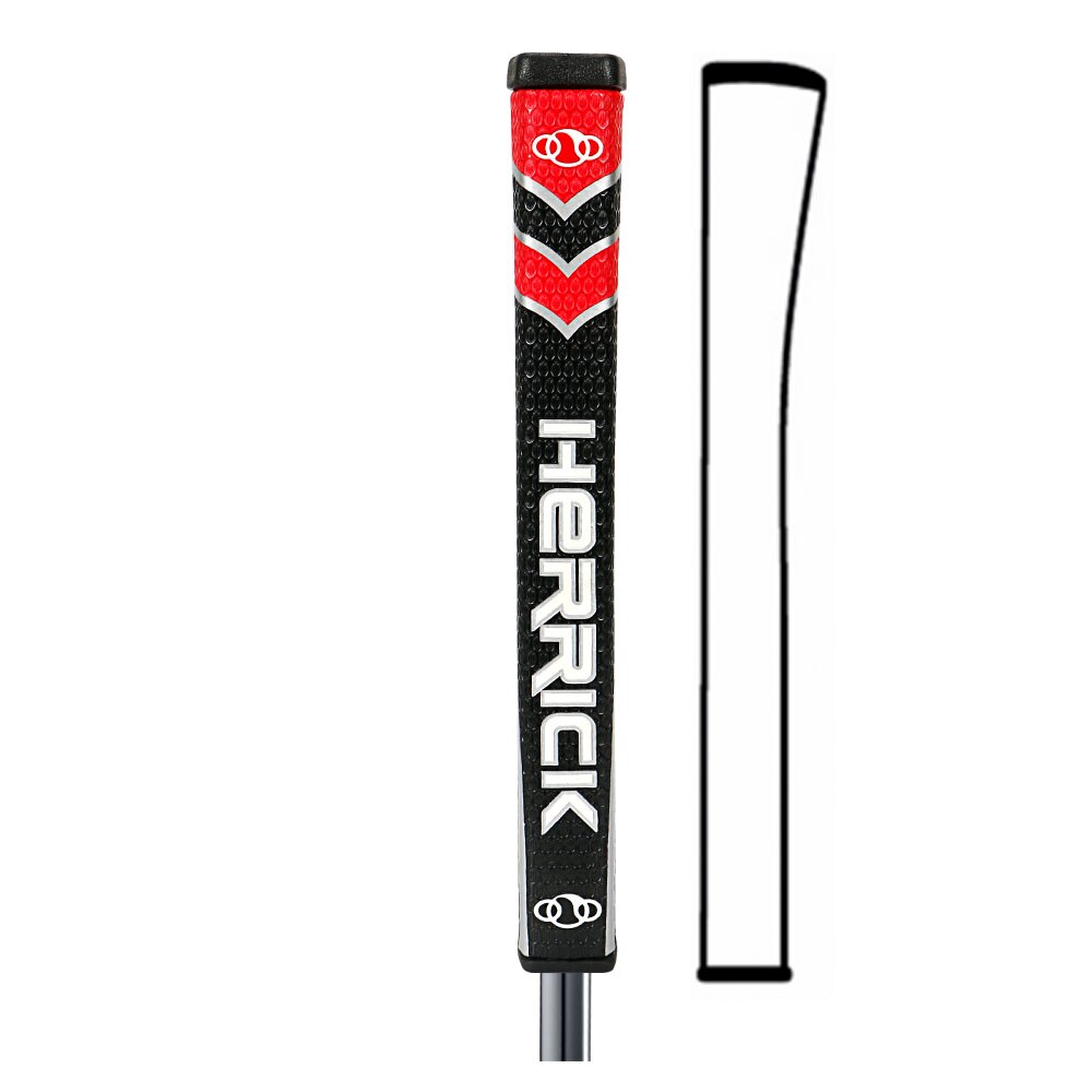herrick PU Non-slip 6 colors Light weight 45g golf clubs putter grips: Red