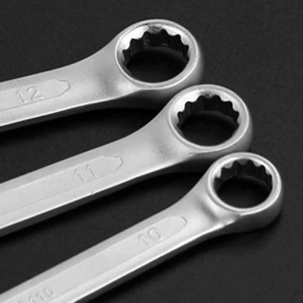 Flexible 6mm-32mm Double Head Ratchet Spanner Combination Wrench Set Of Keys Skate Tool Gear Ring Wrench Repairing Tool