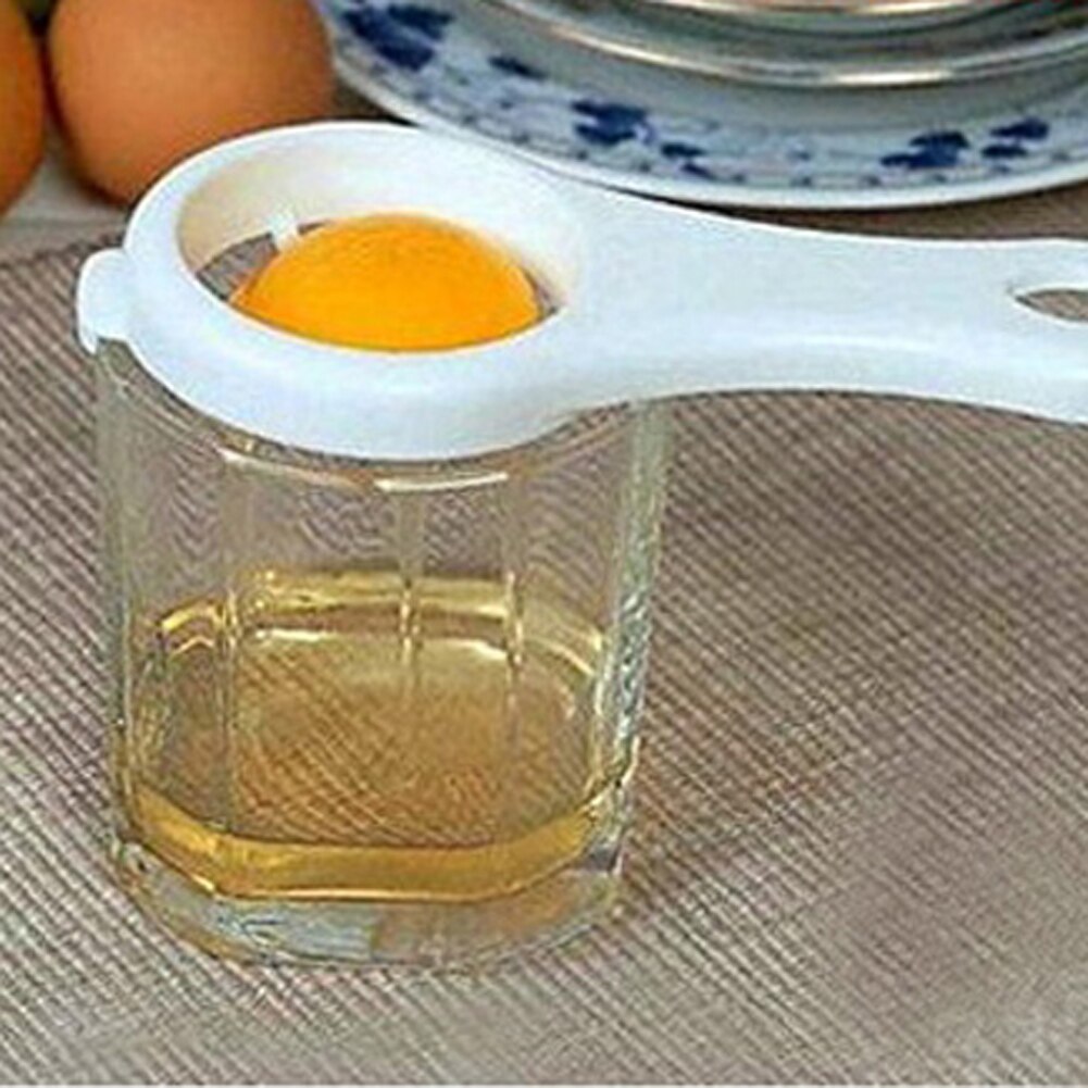 1 pc bonne jaune d'oeuf blanc séparateur oeuf diviseur oeuf outils PP matériau de alimentaire
