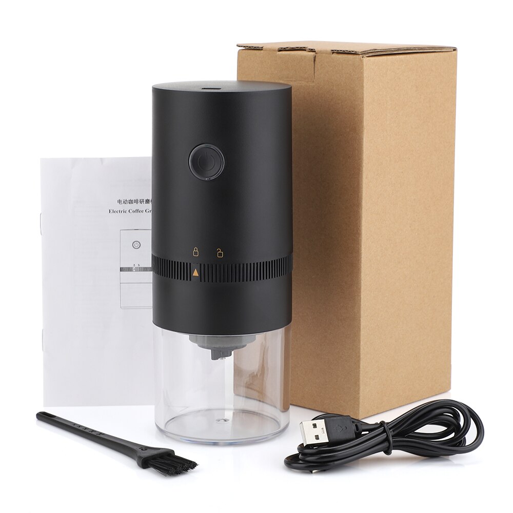 XIAOMI – moulin à café électrique Portable, Rechargeable par USB, automatique, grains de café, Machine à expresso pour la maison et le voyage: Coffee grinder
