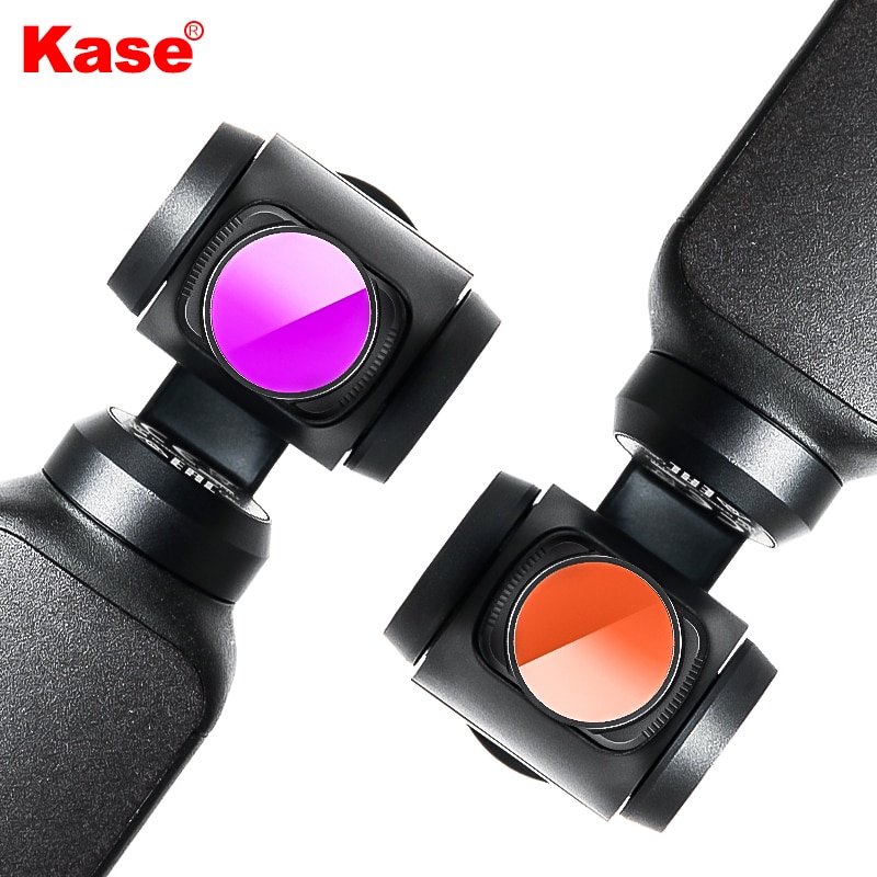 Kase magnético ajustable ND2-400 / ND + PL / CPL / Neutral filtro nocturno para Osmo Pocket 2 cámara de mano