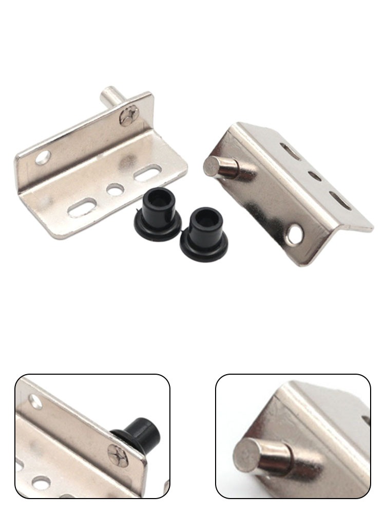 2 stücke Pivot Scharniere Heavy Duty Verdeckte Welle Tür Scharniere Mit Buchse Für Holz Tür Schrank Möbel Hardware Boden Scharnier