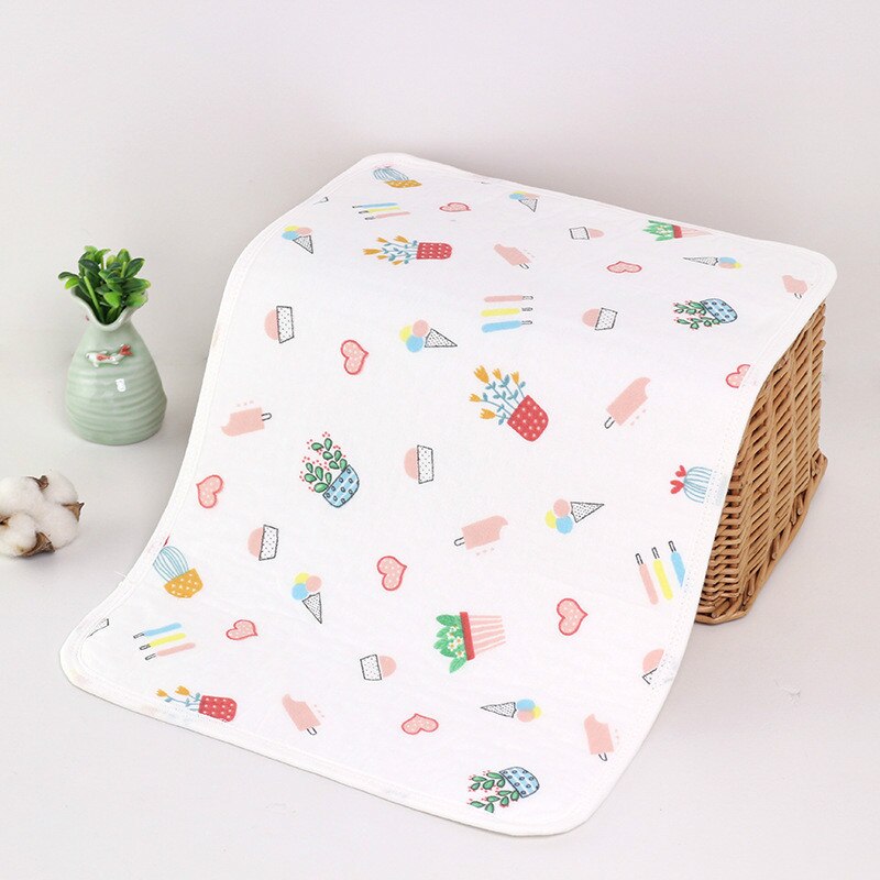 30*45 cm Baby Nappy Changing Pad Covers for Baby Stroller Infant Diapers Wet Mattress Nappy Bed Sheet Infant Change Mat