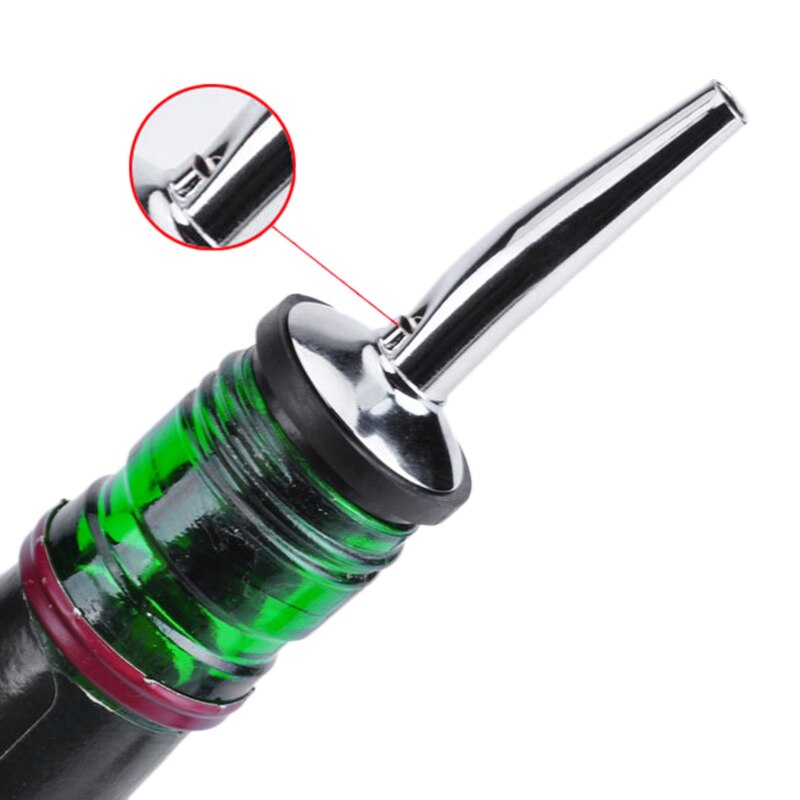 1 pièces en acier inoxydable Whisky liqueur huile vin bouteille verseur bouchon bec bouchon bouche distributeur barman maison Bar fête accessoires