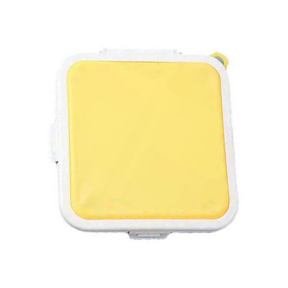 Portable Great Moisture-proof Preservation Food Sandwich Storage Box Practical Food Storage Box Compact for Office: YELLOW
