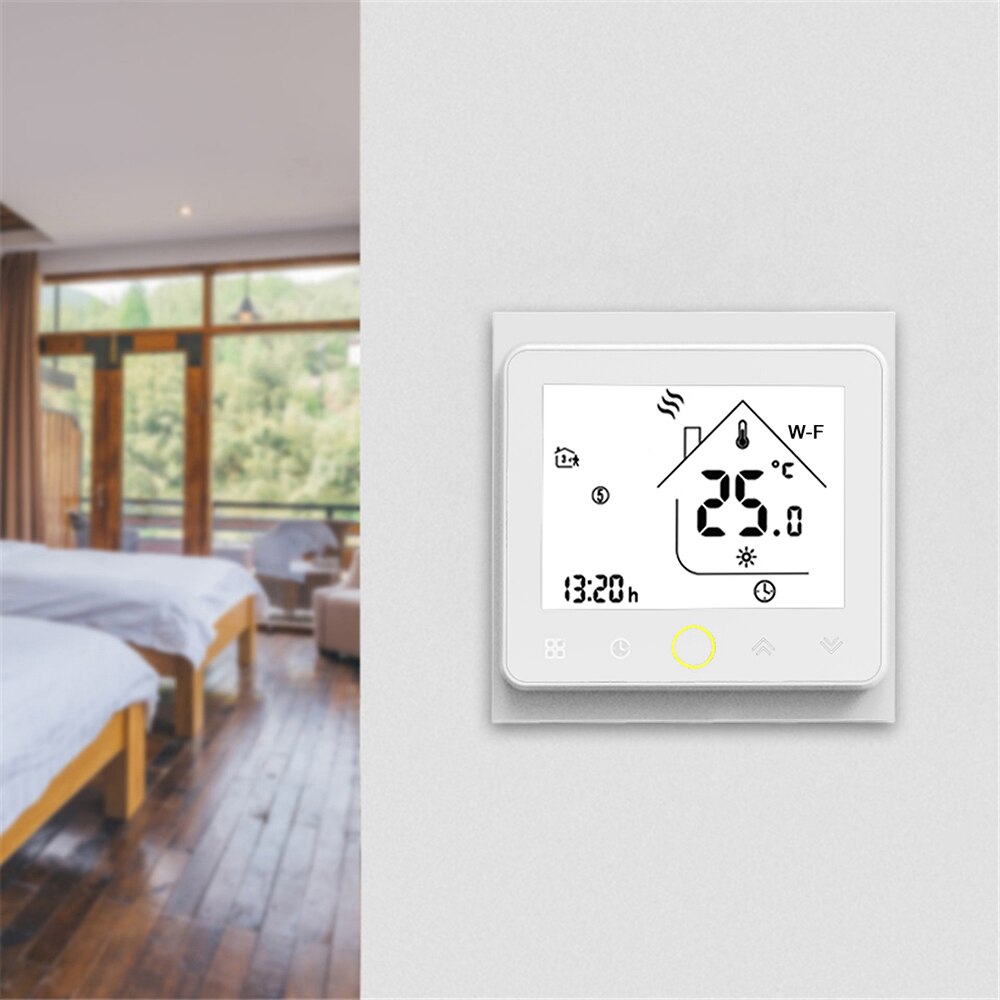 Tuya WiFi Smart Thermostat Programmable Temperature Controller for Water Floor Heating APP Voice Control Gateway Intelligent