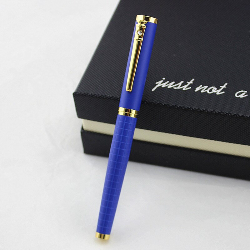 DIKA WEN 8035 Red Senior Extra Fine Fountain Pen with 0.5 mm Nib for Ink Pens: Q