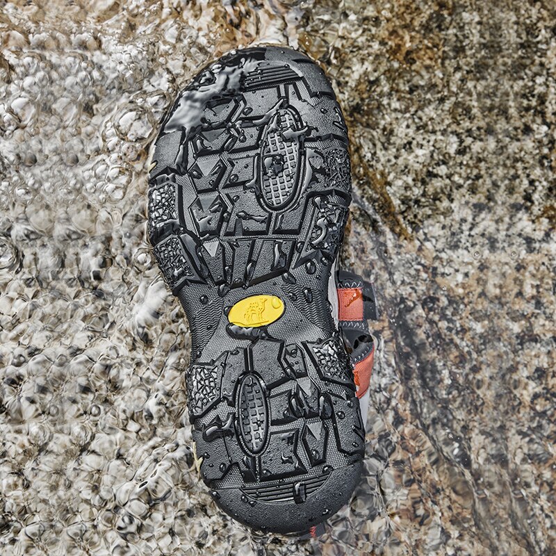CAMEL Sandals for Men Outdoor Hiking Sport Comfortable Leisure Walking Casual Men Sandals Beach Male Shoe Spring Summer