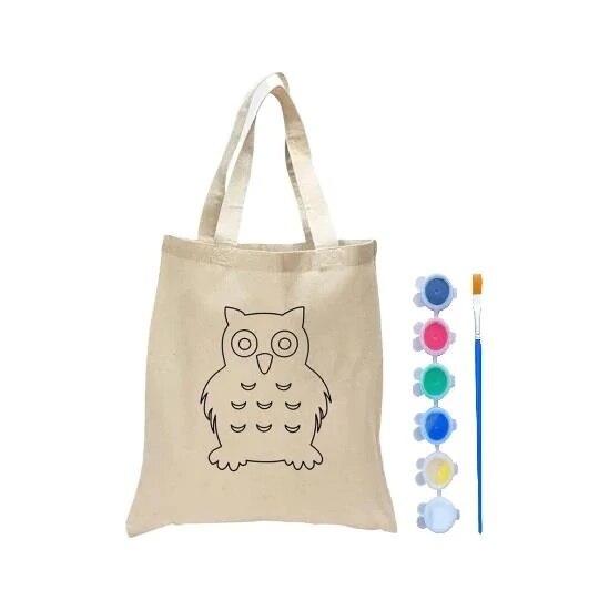 Tasche Malerei 30x40 cm pinsel einstellen mit einem Tuch Tasche (Eule) 425292920