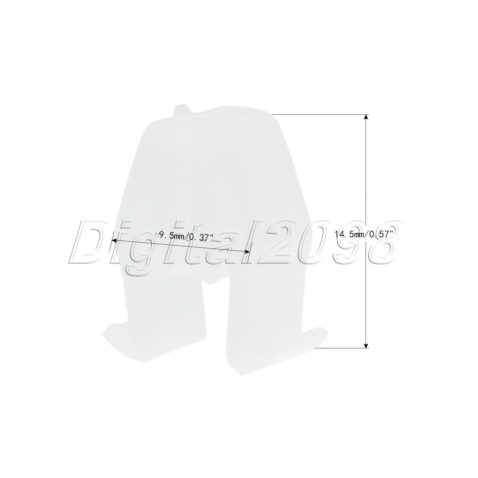20x Front Grille Moulding Clips Auto Fastener Clip... – Grandado