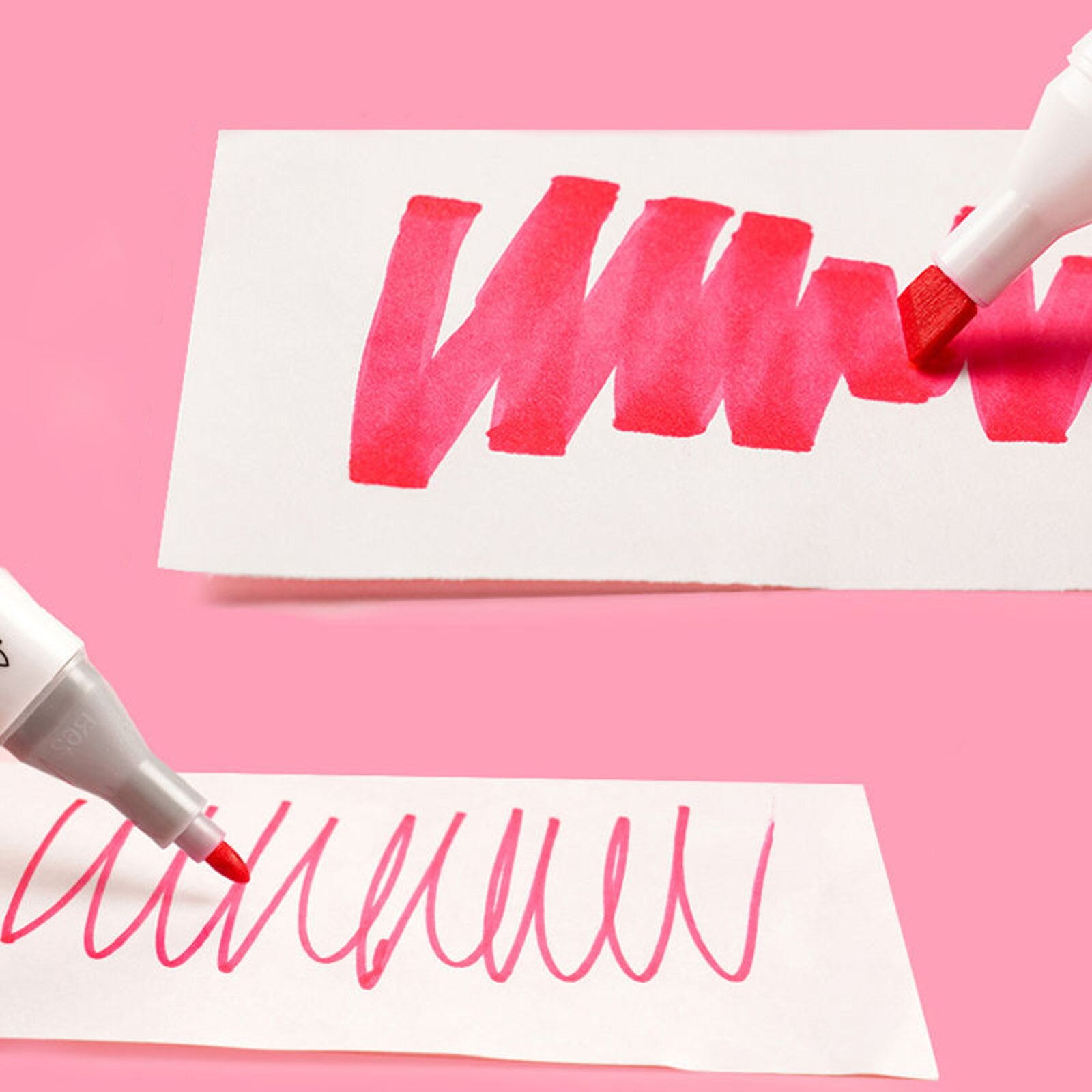 Twin Tip Marker Pen Sketch Brush Markers 15.3cm for Journaling Note Taking