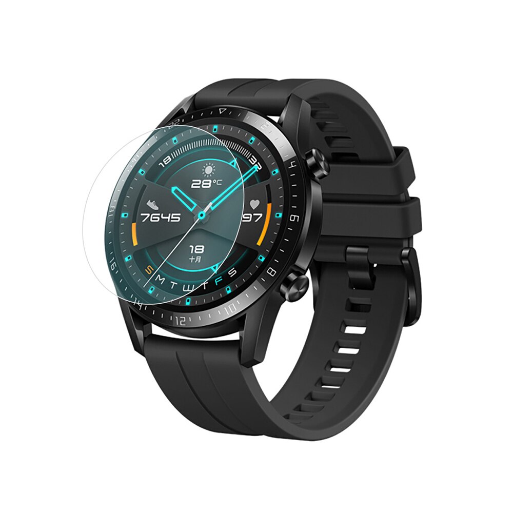 9H Premium Gehard Glas Voor Huawei Horloge Gt GT2 2e 46Mm Smartwatch Screen Protector Explosieveilige Film accessoires Geen Doos