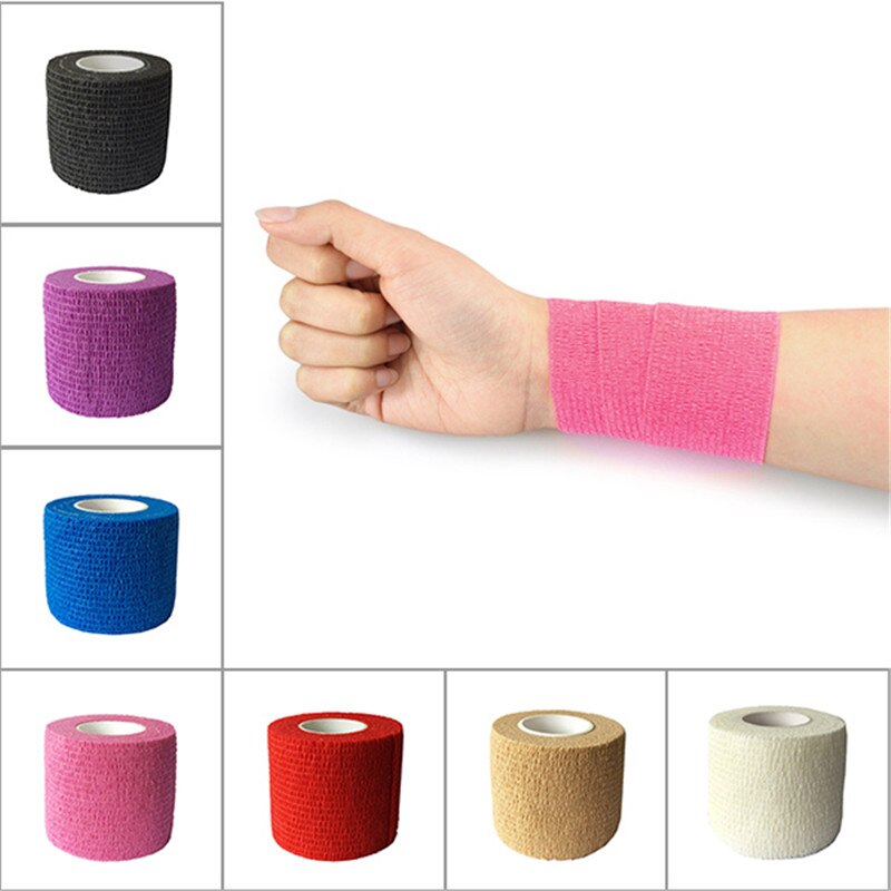 Kinesiology Tape Sport Recovery Tape Strap Gym Fitness Tennis Running Wrist Ankle Muscle Protector Prevent Muscle Joint Injury