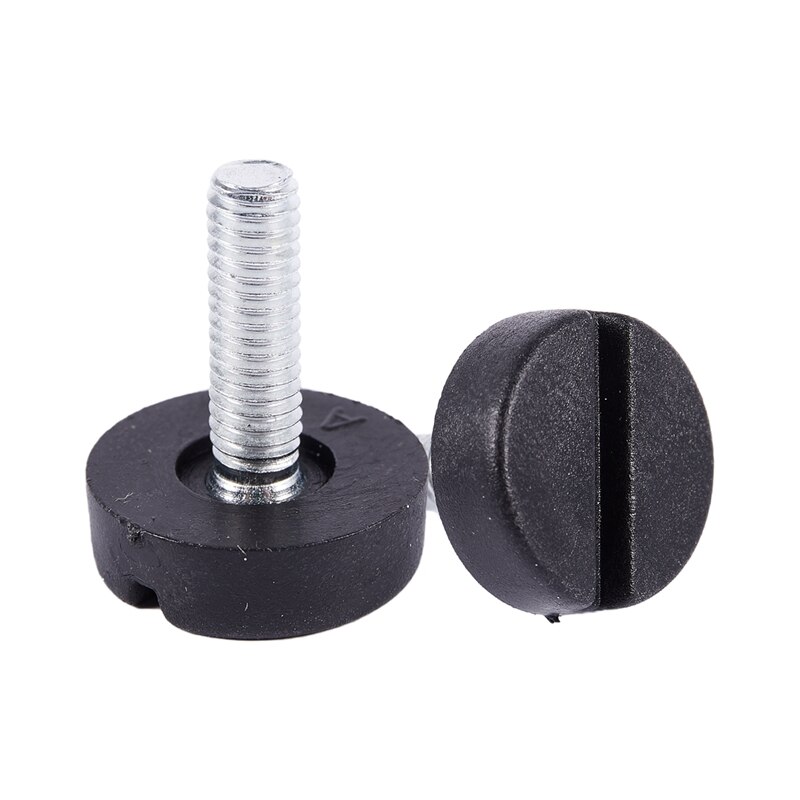 Anti-slip Adjustable Furniture Levelling Feet M6 x 20mm Thread 12 pcs