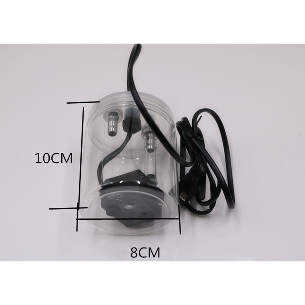 USB Connection Water Cooler Tank Pump Transparent Display Computer Radiator PC Laptop DIY Easy Install Universal Liquid Cooling