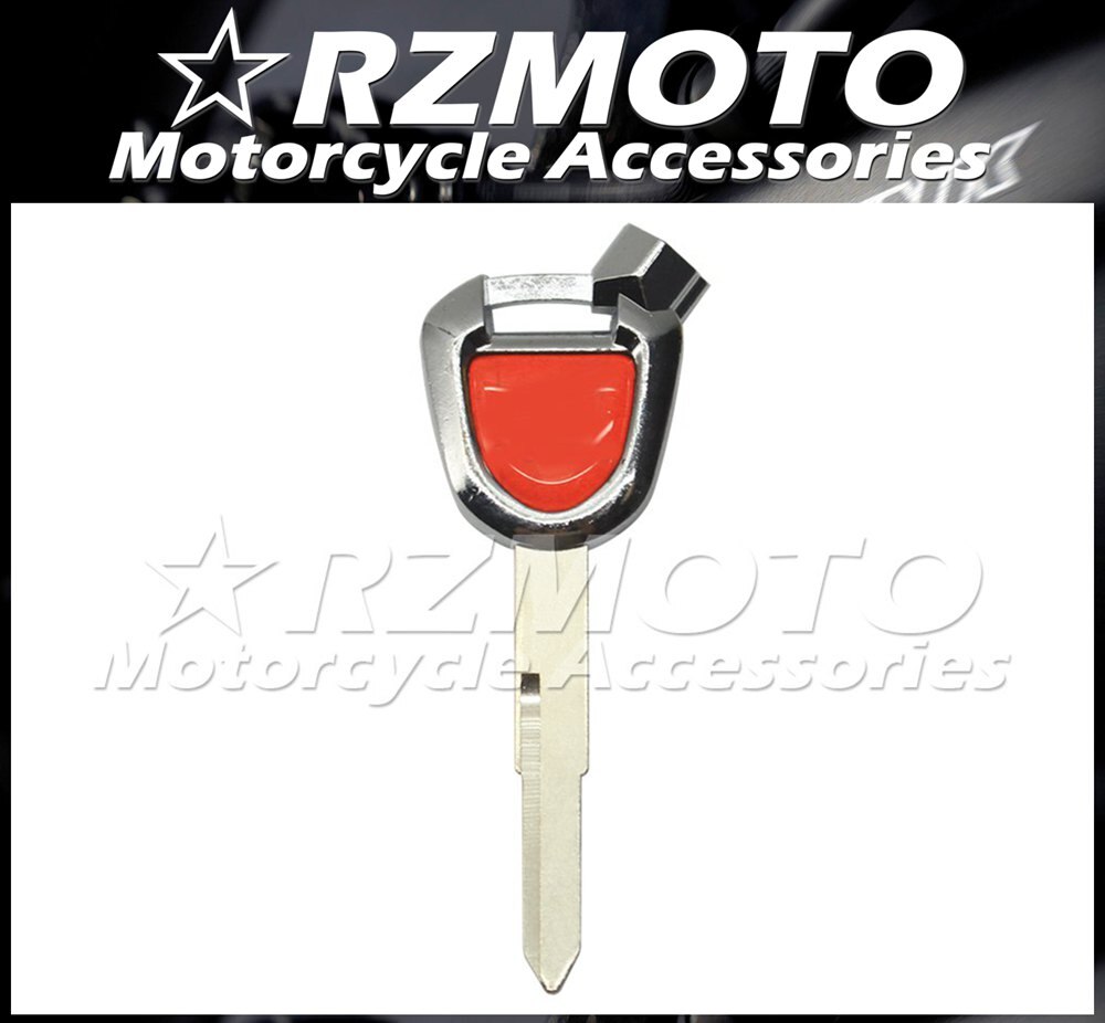 RZMOTO Lot Uncut Blade Motorcycle Key For CB400 CB1000 CB1100 CB1300 HORNET CB500 CB600 CB650 CB750 CB900: R-RED