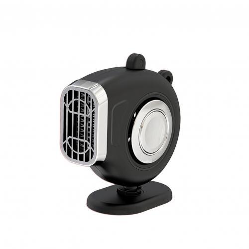 12V 150W Car Dashboard Type Windscreen Fan Heater Demister Warm Cold Dual Use Snow Defrost Fogger Low Noise For car Truck Lorry: Black