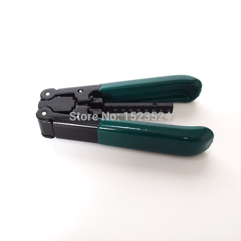 9pcs/set FTTH Fiber Optic Tool Kit with Fiber Cleaver Wire Stripper All in One Optical Power Meter Visual Fault Locator 5km