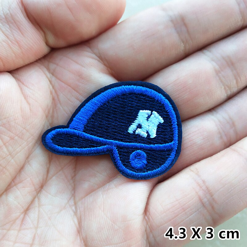 Ball Pattern Embroidery Patches For Clothes Iron on Appliques Basketball Football Stickers Embroidered Badges DIY Patch Baseball: 235