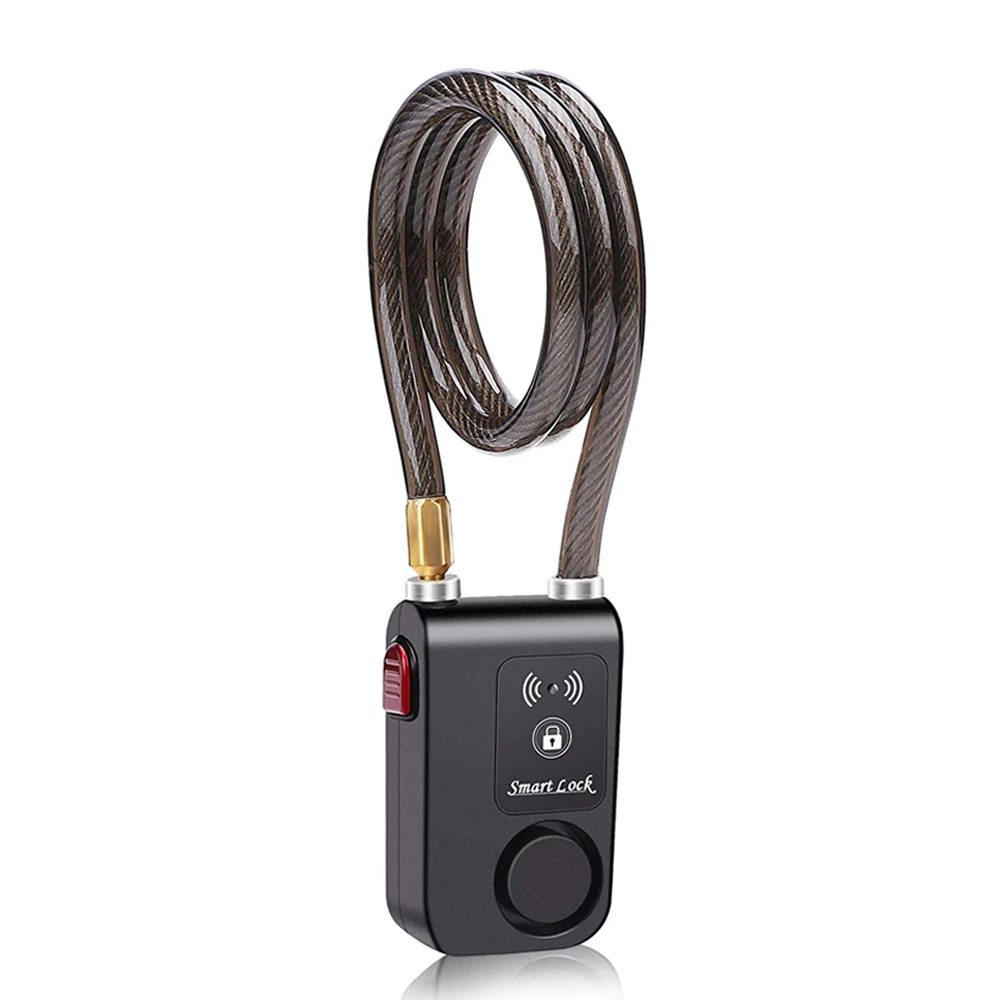Cuifati Bluetooth Schijfremslot Voor Motorfietsen – 115 DB Alarm, 5,5 Mm Borgpen, App-bediening, Automatische Ontgrendeling, 350 MAh Batterij, Regenbestendig 4 miniatura
