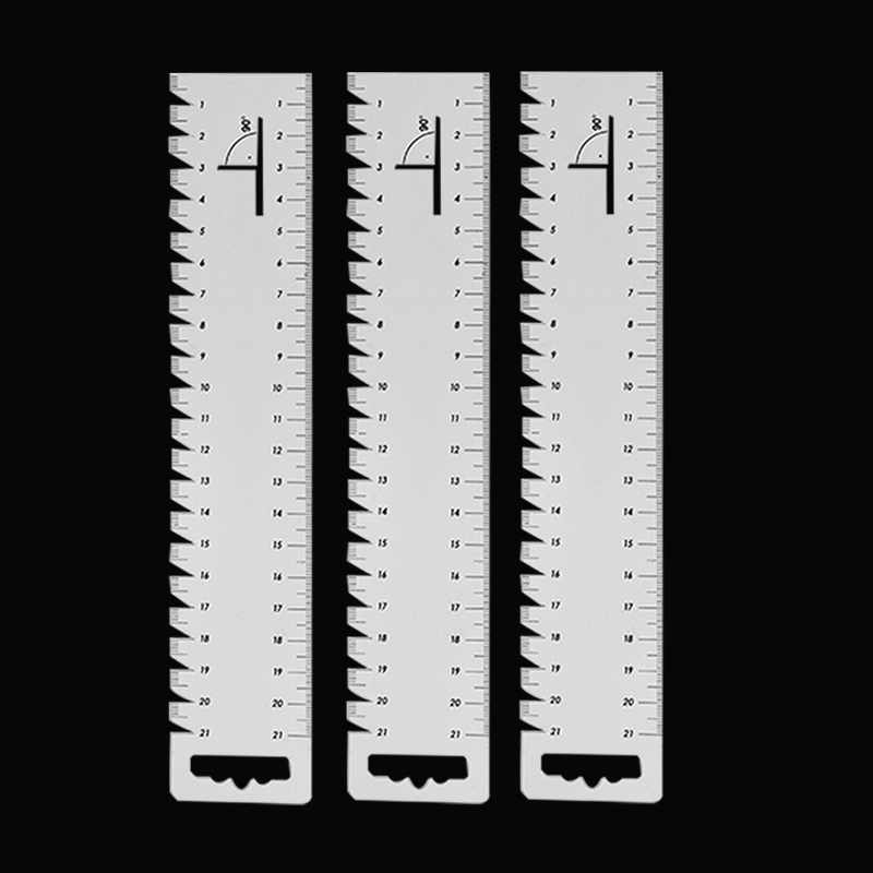 1PC DIY Sewing Patchwork Ruler Ultrathin Soft 21cm Sewing Tools Accessories Quilting Tools Handmade