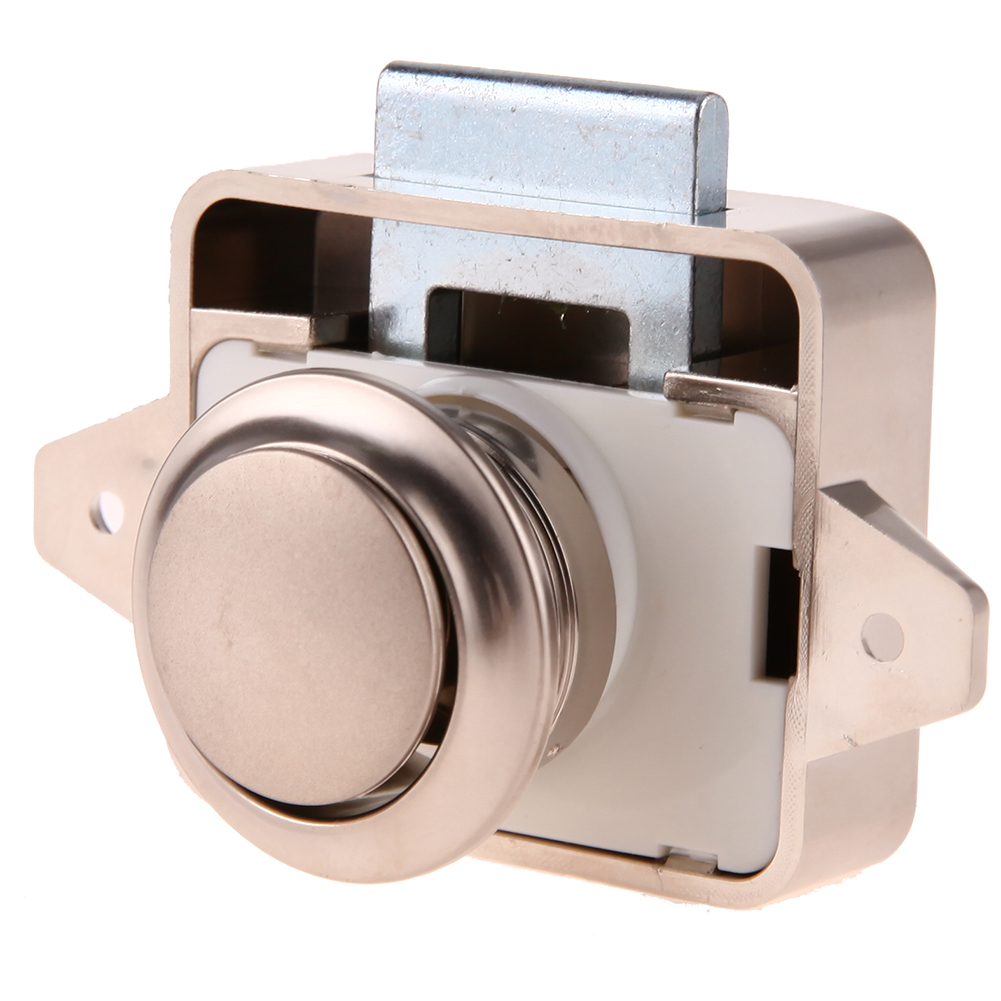 1 pçs diâmetro 26mm camper carro push lock rv caravana barco gaveta trava botão fechaduras para móveis de ferragem