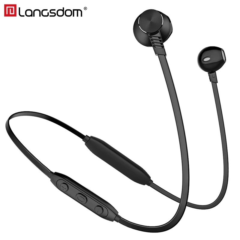 Langsdom L5B/L5Pro Bluetooth Oortelefoon Met Microfoon Draadloze Headsets Bluetooth Hoofdtelefoon Half In-Ear Sport Fone De Ouvido bluetooth