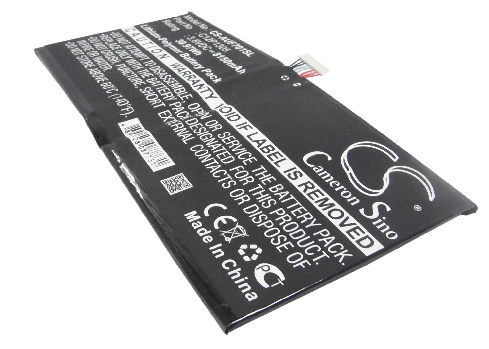 Batería de 8150mAh para Asus K00C, TF701T, transformador TF701T