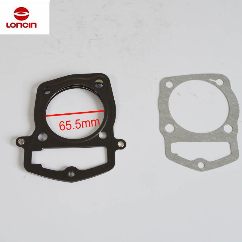 LONCIN RE250 engine gasket cylinder head LC166FMM LX250 LX166FMM ATV Quad 250cc Chinese Motorcycle Engine