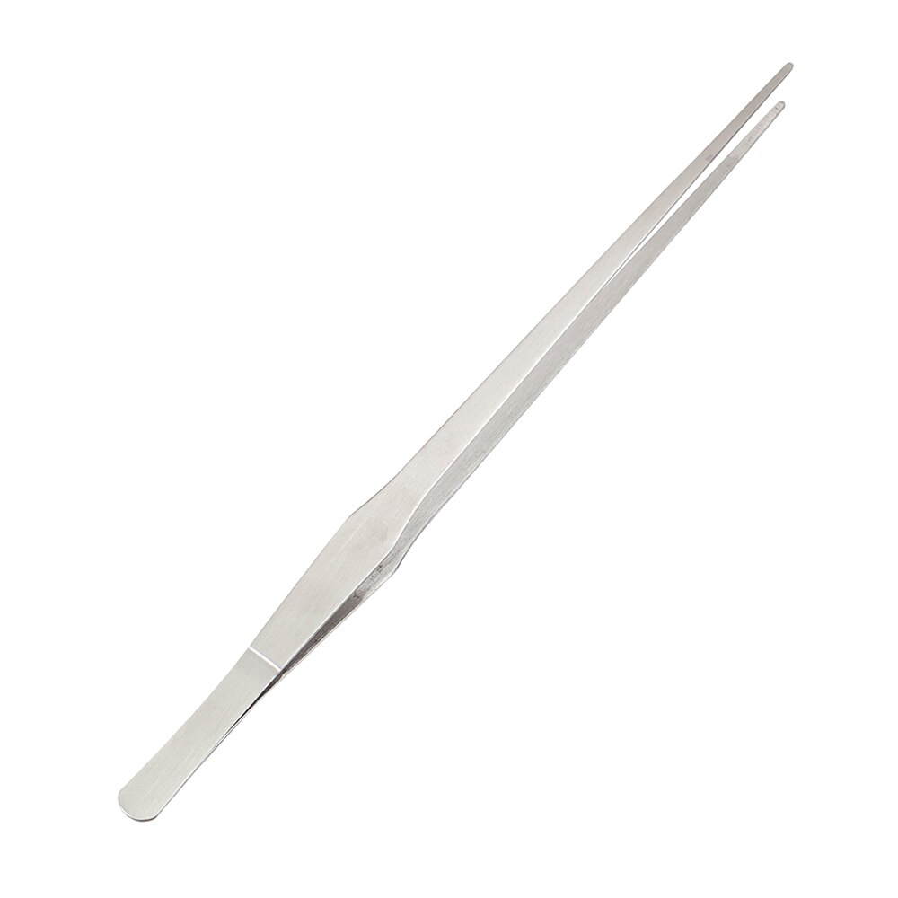Plante propre coupe outil Aquarium acier inoxydable eau herbe Waterweed Clipper aquotique réservoir plante vague ciseaux courbe Aquarium réservoir: 27cm Straight