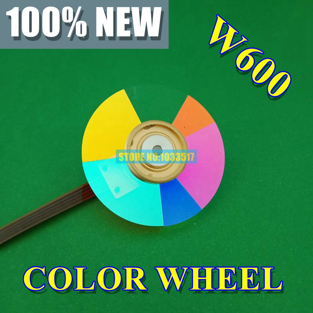 Original Projector Color Wheel For Benq W600 Color wheels 6 segments 44mm