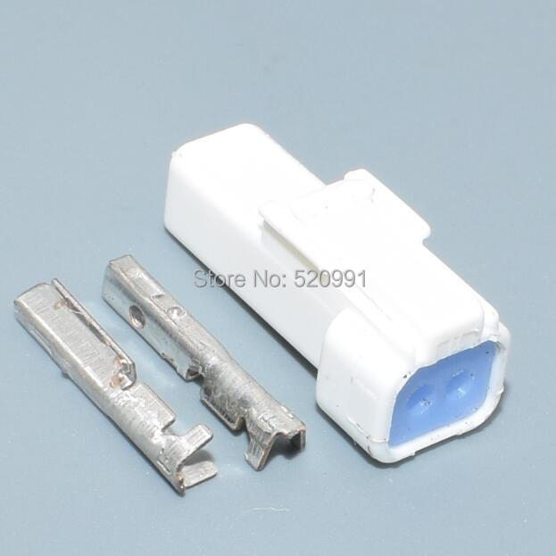 shhworldsea 0.7mm JST 2 Pin Way male female automotive connector plug housing for Benz BMW 02R-JWPF-VSLE-S 02T-JWPF-VSLE-S: 1set female