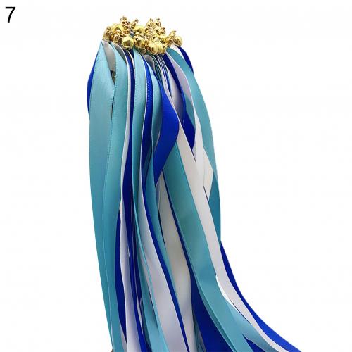 10 stuks handzaam lint met houten stokbel bruiloft feest rekwisieten decoratie interactief hulpmiddel groot goedkoop: 7